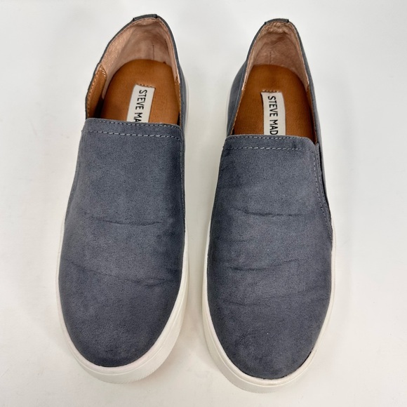 Steve Madden Zayna Womens Gray Sneaker - Picture 3 of 8